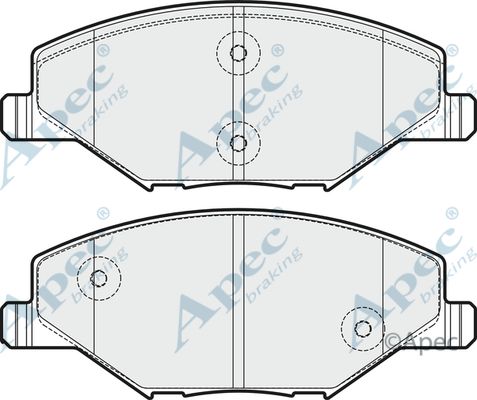 APEC BRAKING Jarrupala, levyjarru PAD1958